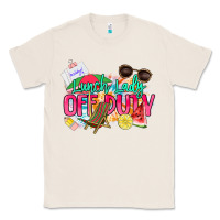 Natural Lunch lady off duty Classic Tee - NancyCooperArtShop
