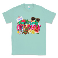 Seafoam Lunch lady off duty Classic Tee - NancyCooperArtShop