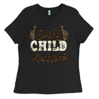 Black every child matters Ladies Tee - BarkalooDesign