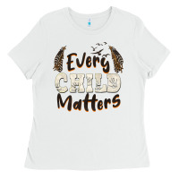 White every child matters Ladies Tee - BarkalooDesign