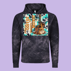 Fueled By Coffee And Country Music Vintage Hoodie Designed By Tumblerdesignbyshophia