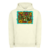 Pigment Pistachio cactus christmas Urban Hoodie - BarkalooDesign