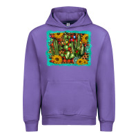 Tulip cactus christmas Urban Hoodie - BarkalooDesign