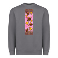 Storm american football with lightning bolt  pen wrap Heavyweight Sweatshirt - BundleAndBundleShop