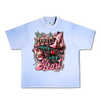 Boots Never Broke My Heart Urban Heavy Tee | Teevron