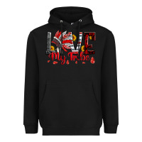 Red Black Grey White Love My Tribe Indian Headdres Heavyweight Hoodie | Teevron