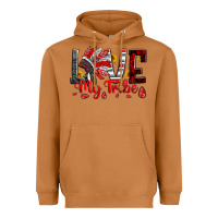 Meerkat red black grey white love my tribe indian headdres Heavyweight Hoodie - Artiststas