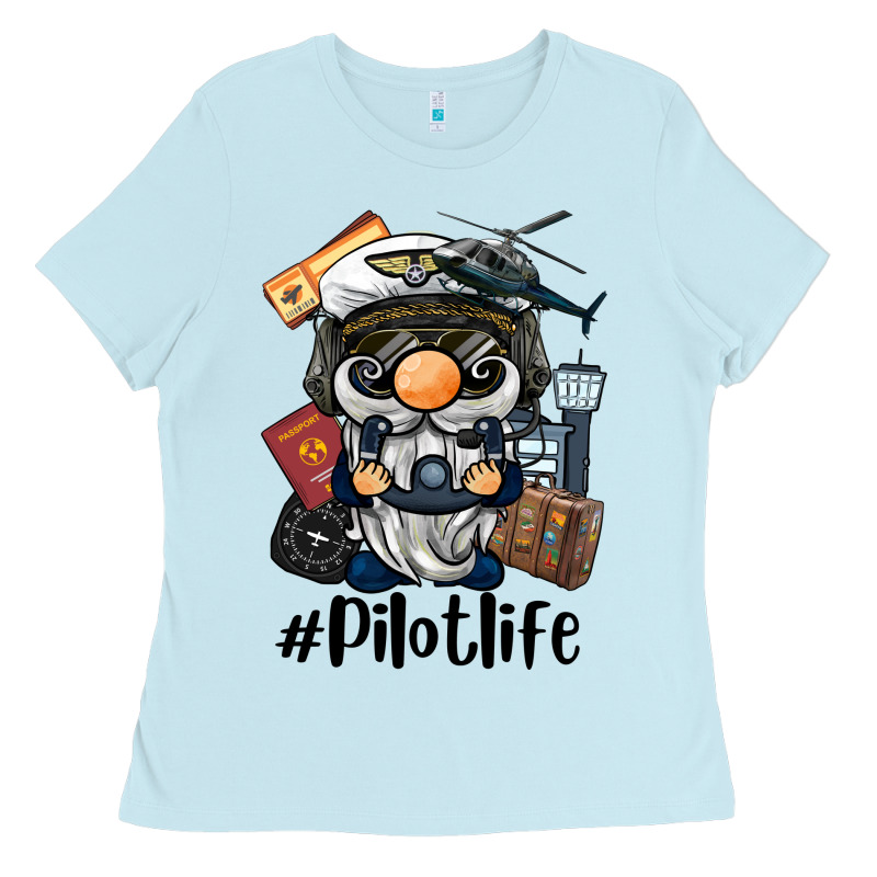 Pilot Life Gnome Ladies Tee by BarkalooDesign | Teevron
