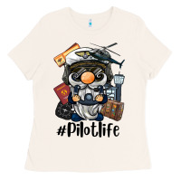 Bone pilot life gnome Ladies Tee - BarkalooDesign