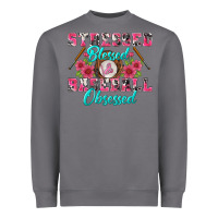 Storm stressed blessed & baseball obsessed Heavyweight Sweatshirt - BundleAndBundleShop