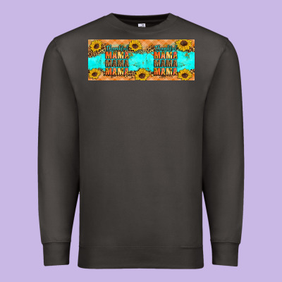 Thankful Mama Mama Mama Premium Sweatshirt Designed By Artiststas
