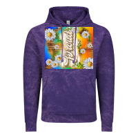 Cloud Purple proud with daisies Vintage Hoodie - TumblerDesignByShophia
