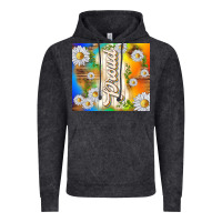 Vintage Black proud with daisies Vintage Hoodie - TumblerDesignByShophia