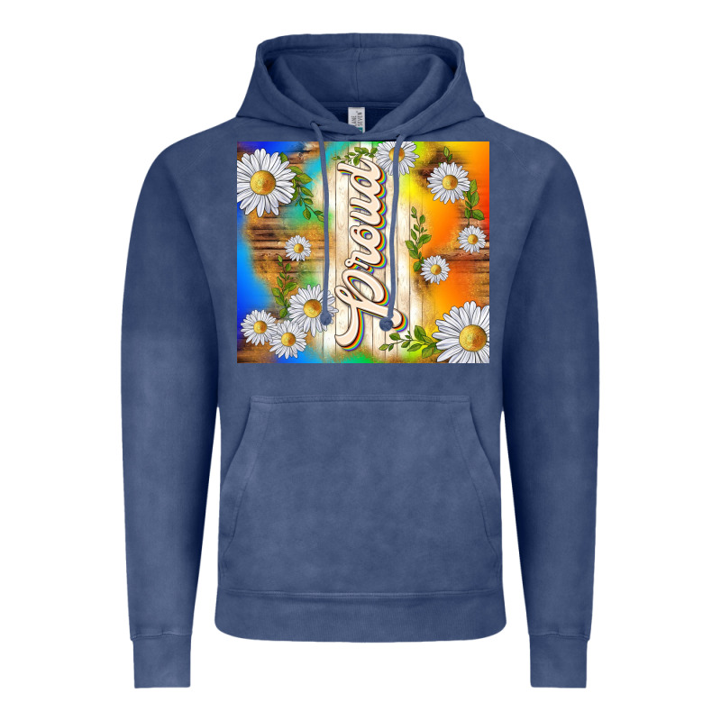 Proud With Daisies Vintage Hoodie by TumblerDesignByShophia | Teevron