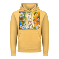 Vintage Mustard proud with daisies Vintage Hoodie - TumblerDesignByShophia