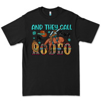 Black and they call the thing rodeo Premium Tee - Artiststas