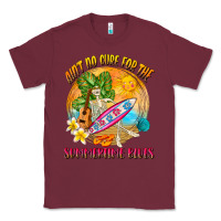 Burgundy Ain't no cure for the summertime blues Classic Tee - NancyCooperArtShop