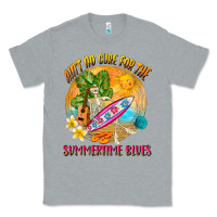 Heather Grey Ain't no cure for the summertime blues Classic Tee - NancyCooperArtShop