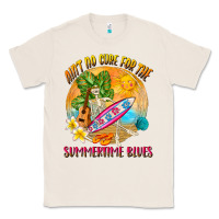 Natural Ain't no cure for the summertime blues Classic Tee - NancyCooperArtShop