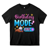 Black Birthday Mode On Heavy Core Tee - BundleAndBundleShop
