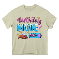 Mossy Birthday Mode On Heavy Core Tee - BundleAndBundleShop