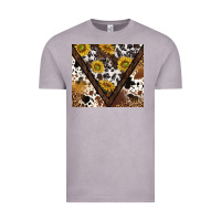 Vintage Zinc western sunflowers and cowhide tumbler tbs Vintage Tee - TumblerDesignByShophia