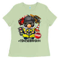 Matcha truck driver life gnome Ladies Tee - BarkalooDesign