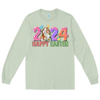 Matcha 2024 happy easter Long Sleeve Tee - CowGirlArtShop