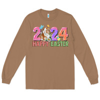 Toasted Coconut 2024 happy easter Long Sleeve Tee - CowGirlArtShop