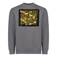 Storm camouflage and leopard background Heavyweight Sweatshirt - BundleAndBundleShop