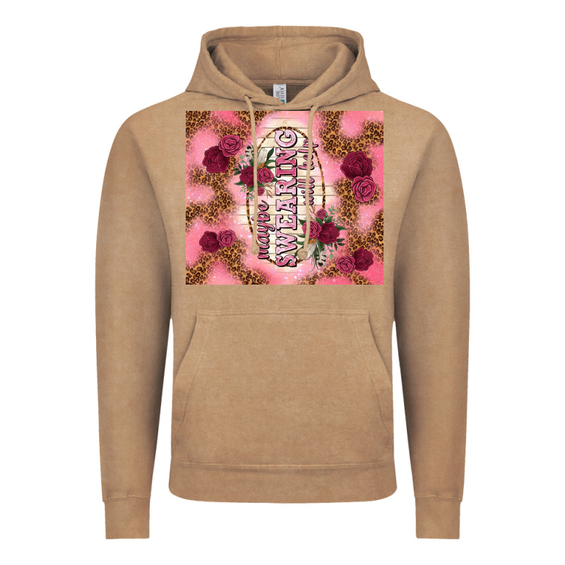 Maybe Swearing Will Help Vintage Hoodie by TumblerDesignByShophia | Teevron