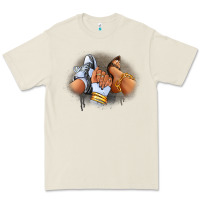 Bone Sneaker and heel afro woman Premium Tee - RanaPortraitStore