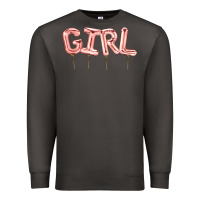 Smoke Girl balloon Premium Sweatshirt - Artiststas