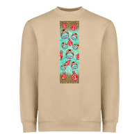 Mushroom american football with lightning bolt  pen wrap Heavyweight Sweatshirt - BundleAndBundleShop