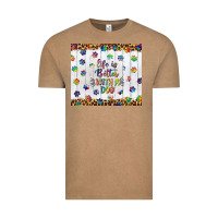 Vintage Coffee life is better with a dog tumbler tbs Vintage Tee - TumblerDesignByShophia