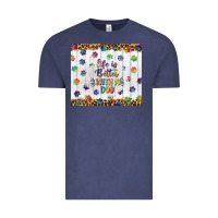 Vintage Denim life is better with a dog tumbler tbs Vintage Tee - TumblerDesignByShophia