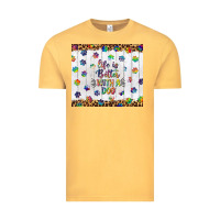Vintage Mustard life is better with a dog tumbler tbs Vintage Tee - TumblerDesignByShophia