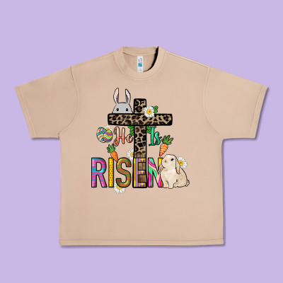 He Is Risen Easter Day Urban Heavy Tee Designed By Howdyjamesfarm