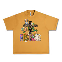Peanut Butter He is risen Easter Day Urban Heavy Tee - HowdyJamesFarm
