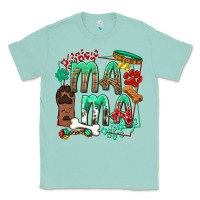 Seafoam Dog Mama Classic Tee - texasbilliewilder