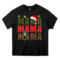 Black Christmas Mama Heavy Core Tee - BundleAndBundleShop
