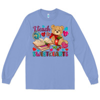 Colony Blue I teach sweethearts Valentine's Day Long Sleeve Tee - HowdyJamesFarm