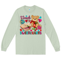 Matcha I teach sweethearts Valentine's Day Long Sleeve Tee - HowdyJamesFarm
