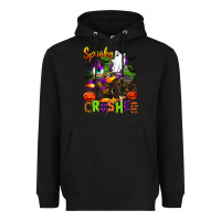 Black spooky cruhser with monster truck Heavyweight Hoodie - Artiststas