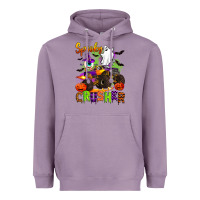 Lavender spooky cruhser with monster truck Heavyweight Hoodie - Artiststas