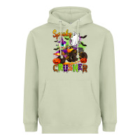 Matcha spooky cruhser with monster truck Heavyweight Hoodie - Artiststas