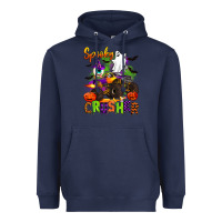 Navy spooky cruhser with monster truck Heavyweight Hoodie - Artiststas