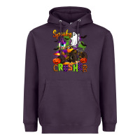Plum spooky cruhser with monster truck Heavyweight Hoodie - Artiststas