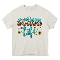 Cream scrub life Heavy Core Tee - JahusDesignShop