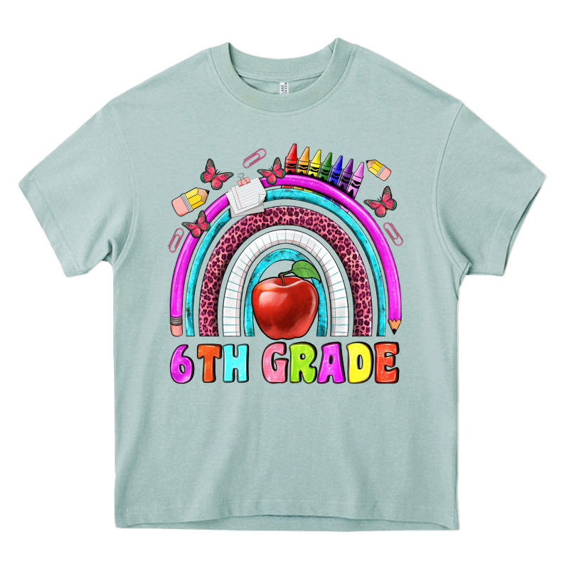 6 Th Grade Heavy Core Tee by BundleAndBundleShop | Teevron